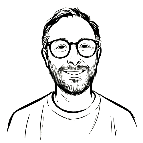 Portrait illustration of Dom Pantelides